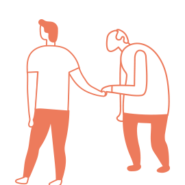 介護休暇を表すイラスト